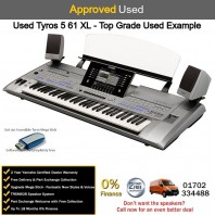 Used Yamaha Tyros 5 61 XL Top Grade Used Example